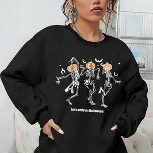 SHEIN Halloween Sweat Set